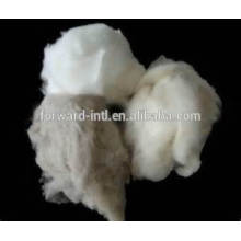 Hot sale cashmere fiber brown , light grey , raw white dehaired